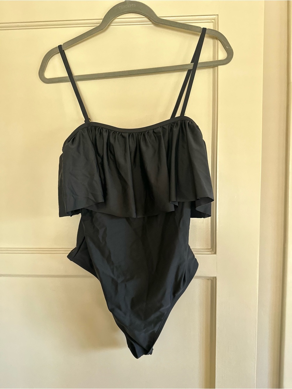 Sugar Coast by Lolli Swim                  Maternity Ruffle One-Piece Swimsuit